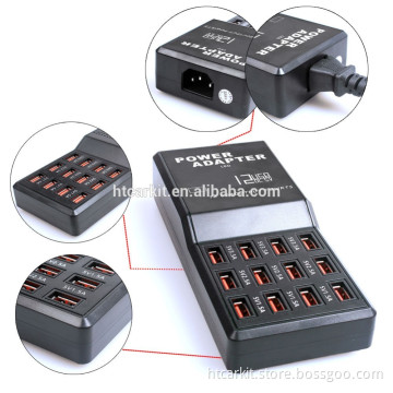 2016 Top Selling Factory Price 12 Port USB Hub with Fast Charging and Data Transfer
